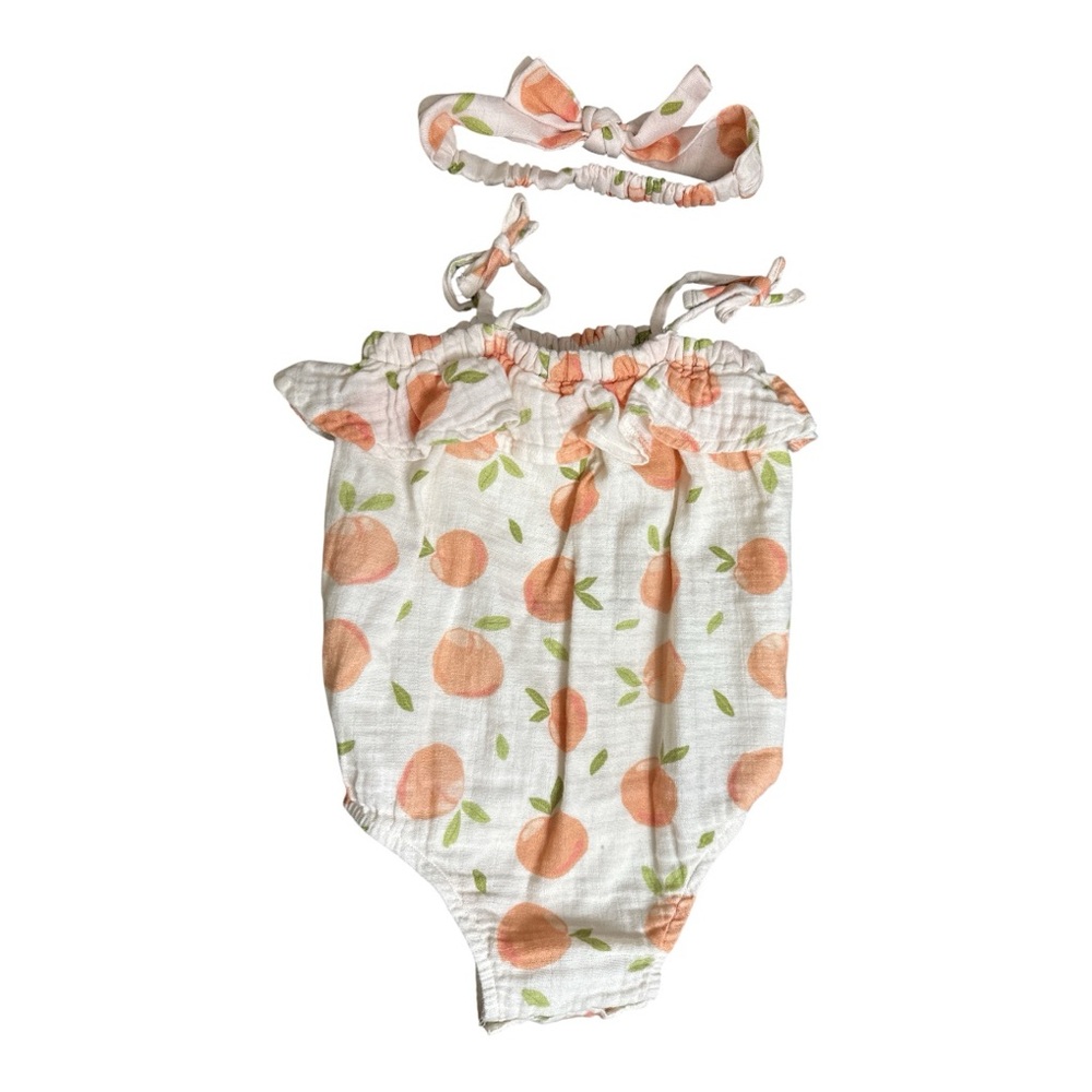 Viverano bubble romper+headband